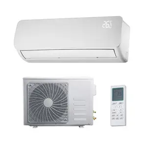 R410a economizador de energia casa e escritório uso ar condicionado cinza 12000 split