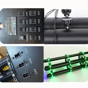 Éclairage de scène fête feux d'artifice pistolet Machine feu d'artifice électronique Gatling confettis canon souffleur mariage Performance salut pistolet - Product Image 6