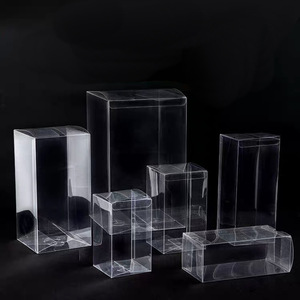 Caixa de embalagem dobrável de pvc, caixa transparente de plástico impresso para exibição de caixa de acetato de pvc transparente - Product Image 5