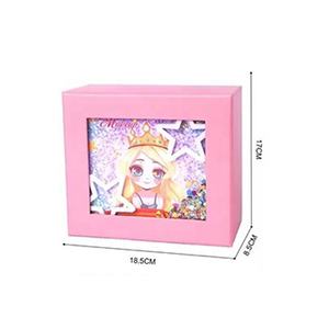 Recién llegado, caja para manualidades doblada en cuartos, Kits de maquillaje no tóxicos, juguetes de maquillaje de belleza, juego de juguetes cosméticos para niños de princesa - Product Image 1