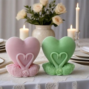 Velas aromáticas románticas con forma de <span class=keywords><strong>cisne</strong></span>, regalos para decoración <span class=keywords><strong>del</strong></span> hogar y centros de mesa para bodas - Product Image 1