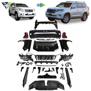 Kits Carrosserie 2018 Mise à Niveau Lifting pour Land Cruiser <span class=keywords><strong>Prado</strong></span> FJ150 2010 à 2013 - Product Image 1