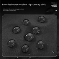 Housse de pluie unisexe en PVC Western Rider pour casques de vélo de route - Coupe-vent, réfléchissant et imperméable