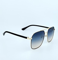 Nouveau produit Logo personnalisé monture en métal lunettes de soleil avec protection UV prix compétitif pour hommes femmes