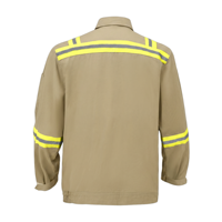 Vêtements de travail de sécurité toutes saisons, directement de l'usine, avec bandes réfléchissantes, logo personnalisé disponible