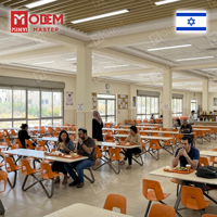 MINYI BOW Israël Ensemble de mobilier de cafétéria universitaire et scolaire à vendre – Table et chaise pour salle à manger moderne