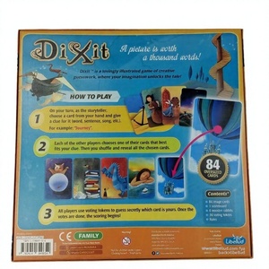 Nouveau tapis de <span class=keywords><strong>jeu</strong></span> de société en papier pour 10 joueurs, entièrement en anglais, compatible avec toutes les séries de jeux de cartes de stratégie pour fêtes - Product Image 1