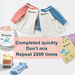 Ensemble <span class=keywords><strong>de</strong></span> tampons marqueurs permanents pour vêtements, étiquettes <span class=keywords><strong>de</strong></span> col pour enfants, tampons nominatifs pour vêtements d'enfants - Product Image 5