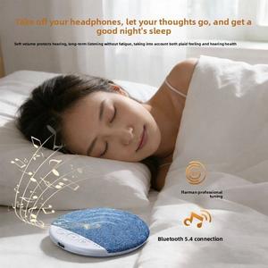 Sleeping Mini White Noise Audio for <b>USB</b> Battery Powered Pillow Wireless <b>Speaker</b> for Entertainment CD Play Thin Design - Product Image 6