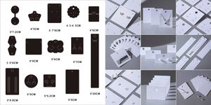 Proveedor Mayorista de Tarjetas de Exhibición Personalizadas para Empaque de Joyería para Aretes y <span class=keywords><strong>Collares</strong></span> - Cartulina Ecológica de Lujo para Branding - Product Image 5