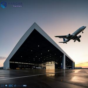 Hangar et garage modernes préfabriqués en acier pour avions, entrepôt résistant aux intempéries avec <span class=keywords><strong>porte</strong></span> coulissante, <span class=keywords><strong>prix</strong></span> usine compétitif - Product Image 4