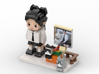 Briques photo personnalisées en ABS pour figurines, ensembles de blocs de construction DIY, cadeau d'anniversaire créatif, briques personnalisées pour personnes