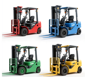 מלגזה חשמלית בעלת ארבעה גלגלים עם מזלג מורחב, דגם מבוקש, אספקה מהמפעל, שירות לאחר מכירה מעולה - Product Image 2