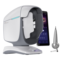 Analyseur de peau 3D professionnel, scanner cutané IA avec imagerie tridimensionnelle, 5 modes de test, microscope capillaire