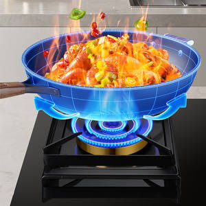 เตาแก๊สสี่หัว ไฟแรง ใช้ได้ทั้งแก๊สธรรมชาติและแก๊สเหลว 5.2 กิโลวัตต์ เตาคู่สำหรับใช้ในครัวเรือน - Product Image 2