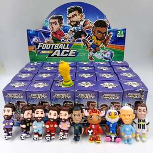 Beliebte Actionfiguren Mini-Fußballstar-Puppen Maskottchen Cartoon Kinder Großhandel Sammlung Schlüsselanhänger Mystery <span class=keywords><strong>Box</strong></span> - Product Image 6