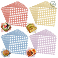 Papier d'emballage en papier sulfurisé imprimé sur mesure pour shawarma, kebab, sandwich, biscuits, pain, emballage de restauration rapide