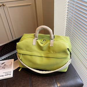 Nouveau sac de voyage extensible pour femmes, sac à main grande capacité, sac de sport pour courts séjours, sac de sport avec séparation humide/sec, sac de fitness - Product Image 1