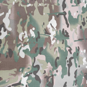 2025 nuevo polialgodón impermeable Anti-Mosquito estampado reactivo tela de camuflaje resistente al desgarro sarga camuflaje Ripstop tela - Product Image 2