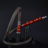 Vente en gros de tuyaux à chicha jetables en plastique coloré ChiCha de 1 mètre