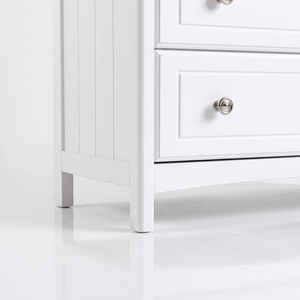 Sleek 4-Slide Wooden Highboy, Functional Utility Cabinet & Garment Storage for Compact Spaces - Product Image 5