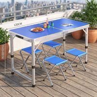 Table pliante Walnut Roll 120cm, table à œufs pliable, table esthétique en bois de hêtre pour le camping en plein air et les pique-niques