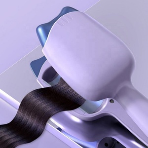 Nuevo Diseño de Rizador de Pelo Portátil Rosa en Forma de Huevo, Rodillos de 32mm con Iones Negativos, Rizador de Pelo Automático para Chicas - Product Image 6