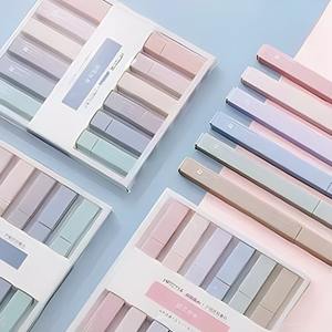 OEM Custom Low Moq <strong>Highlighter</strong> Rectangular Marker Cheap Macaron Pastel Colors <strong>Highlighter</strong> Pen Set - Product Image 2