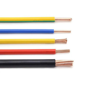 Chất lượng cao PVC cách điện cáp điện tinh khiết lõi đồng dây điện bị mắc kẹt để sưởi ấm <span class=keywords><strong>0.5</strong></span> 1 1.5 2.5 4 6 10 mét Kích thước - Product Image 4