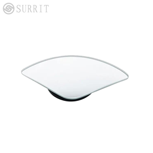 Surrit กระจกส่องรถยนต์แบบใช้ได้สองแบบไร้กรอบกระจกส่องจุดบอดมีความยืดหยุ่นในการติดตั้งปรับแต่งได้ - Product Image 3