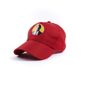 Moda sıcak satış ucuz toptan Polyester kapaklar süblimasyon baskılı başkan beyzbol şapkası seçim kampanyası kapaklar - Product Image 4