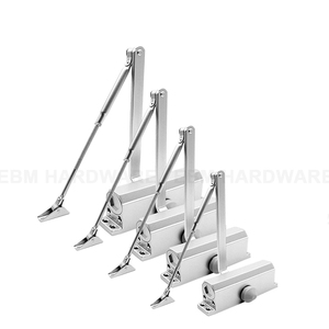Cửa tự động thủy lực hạng nặng 2 tốc độ gần hơn hiện đại che giấu loại cửa thương mại gần hơn với cánh tay mở - Product Image 5