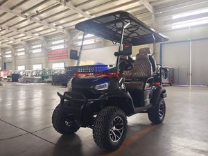 Carrito de Golf Eléctrico de 4 Plazas, Batería de Litio de 48V/60V, Motor de 7KW, Buggy de Golf Todoterreno con Parabrisas Plegable - Product Image 4