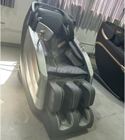 Fauteuil de massage intelligent pour la maison, contrôle vocal IA, zéro gravité, chauffage corporel complet, pétrissage, marteau de massage, Bluetooth, lumière LED, portable