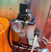 Machine de remplissage de liquides haute précision 500g-25kg pour flacons en verre, shampoing, boissons, huile de cuisson (semi-automatique)