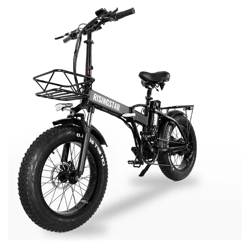2023 new fashion 20 inch fat tire foldable off road fat tyre folding sport 750w 48v 15Ah lithium battery electric bicycle