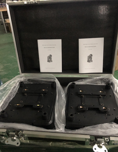 DJS Flight case de protection léger et simple, vide, avec fermeture à boucle, en bois, 2 compartiments, pour projecteur 380 Beam Light - Product Image 4