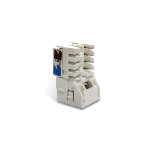 Cat6 UTP Keystone Jack MGS400-262 โมดูล RJ45 สีขาวสำหรับ LAN ความเร็วสูง - Product Image 4