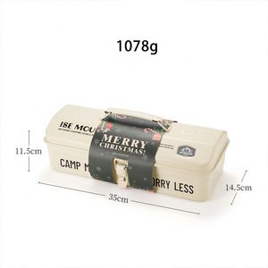 Công cụ kim loại hộp lưu trữ, cắm trại kim loại hộp lưu trữ, sắt di động cắm trại hộp công cụ, vali cầm tay cho ngoài trời - Product Image 5