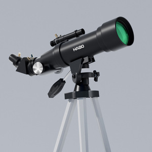 F70400 Astronomisches Teleskop Weiß-Schwarz Hochauflösende Vergrößerung für Sternbeobachtung Mondbeobachtung Geschenk-Teleskop - Product Image 2