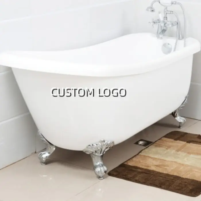 Clawfoot bathtubs indoor freestanding bathtub modern lavatory acrylic stand alone clawfoot bath tub