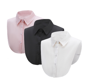 LOGO Unisex personalizzato collo finto sganciabile camicetta Dickey <span class=keywords><strong>colletto</strong></span> donna ragazze mezze camicie <span class=keywords><strong>colletto</strong></span> finto accessori Costume finto - Product Image 2
