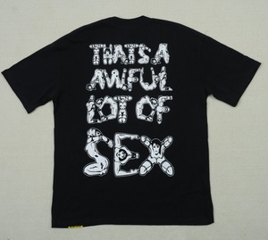 Nuovo Arrivo T-shirt da <span class=keywords><strong>Uomo</strong></span> Streetwear con Stampa 'THAT'S AWFUL LOT COUGH SYRUP' in 100% Cotone Traspirante a Manica Corta Vestibilità Ampia - Product Image 4