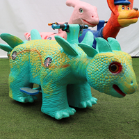 Voiture dinosaure à monnayeur pour parc extérieur, idéale pour centres commerciaux et location commerciale, en vente
