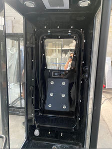 Nouveau design combinaison <span class=keywords><strong>de</strong></span> salle <span class=keywords><strong>de</strong></span> sauna à vapeur humide bain <span class=keywords><strong>de</strong></span> vapeur carré coulissant 6mm acrylique trempé <span class=keywords><strong>cabine</strong></span> <span class=keywords><strong>de</strong></span> <span class=keywords><strong>douche</strong></span> <span class=keywords><strong>de</strong></span> Massage intérieur hôtels - Product Image 5