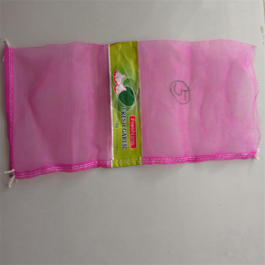 Sac en filet de 25 kg pour légumes et fruits (oignons, pommes de terre) avec logo – Vente en gros fabricant - Product Image 4