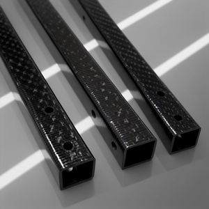 Tige carrée en feutre de carbone SHENYU 3K, haute résistance, légère, épaisseur 5 mm, pour cadres industriels, projets DIY et composants mécaniques - Product Image 2