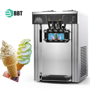 Máquina de Helado Suave Multifuncional Comercial BBT para Producción de Snacks en Panaderías y Comercios, Compatible con 220V/110V, 1 Año de Garantía - Product Image 1
