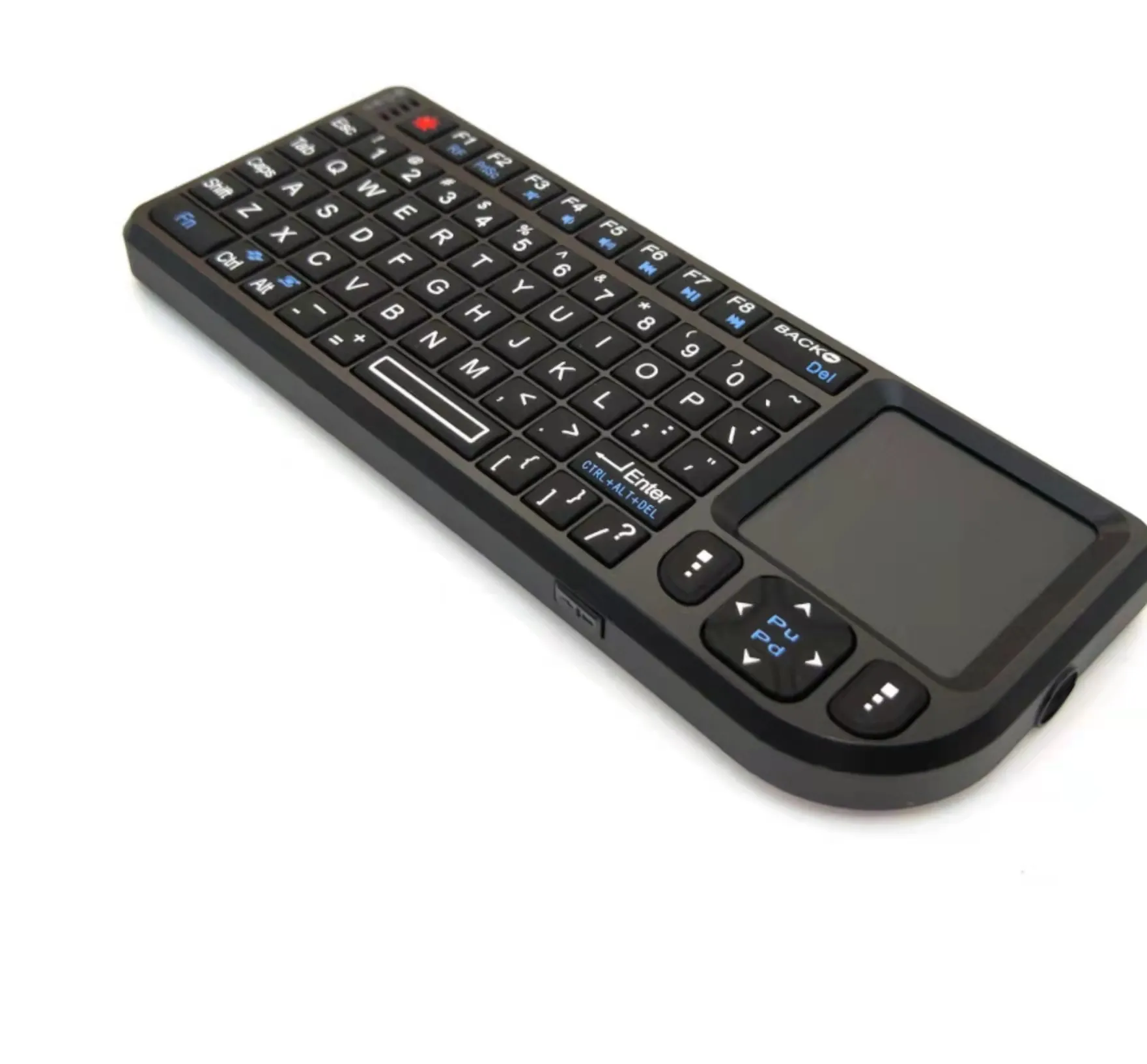 Portable 2.4G Handheld Wireless Keyboard With Touch Pad backlit Bt Mini remote A8 mini keyboard for Laptop