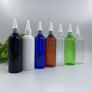Hair Color Applicator <b>Squeeze</b> <b>Bottle</b> Transparent Oil <b>Bottles</b> for Hair PET <b>Plastic</b> Refillable <b>Bottles</b> With Twist Top Cap - Product Image 6